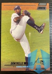 2022 Topps Stadium Club DONTRELLE WILLIS #170 Black Foil Parallel